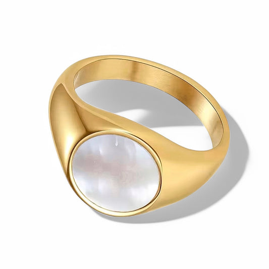MOTHER OF PEARL RING