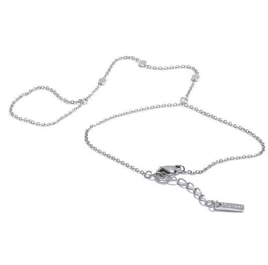 BRI SILVER HAND CHAIN
