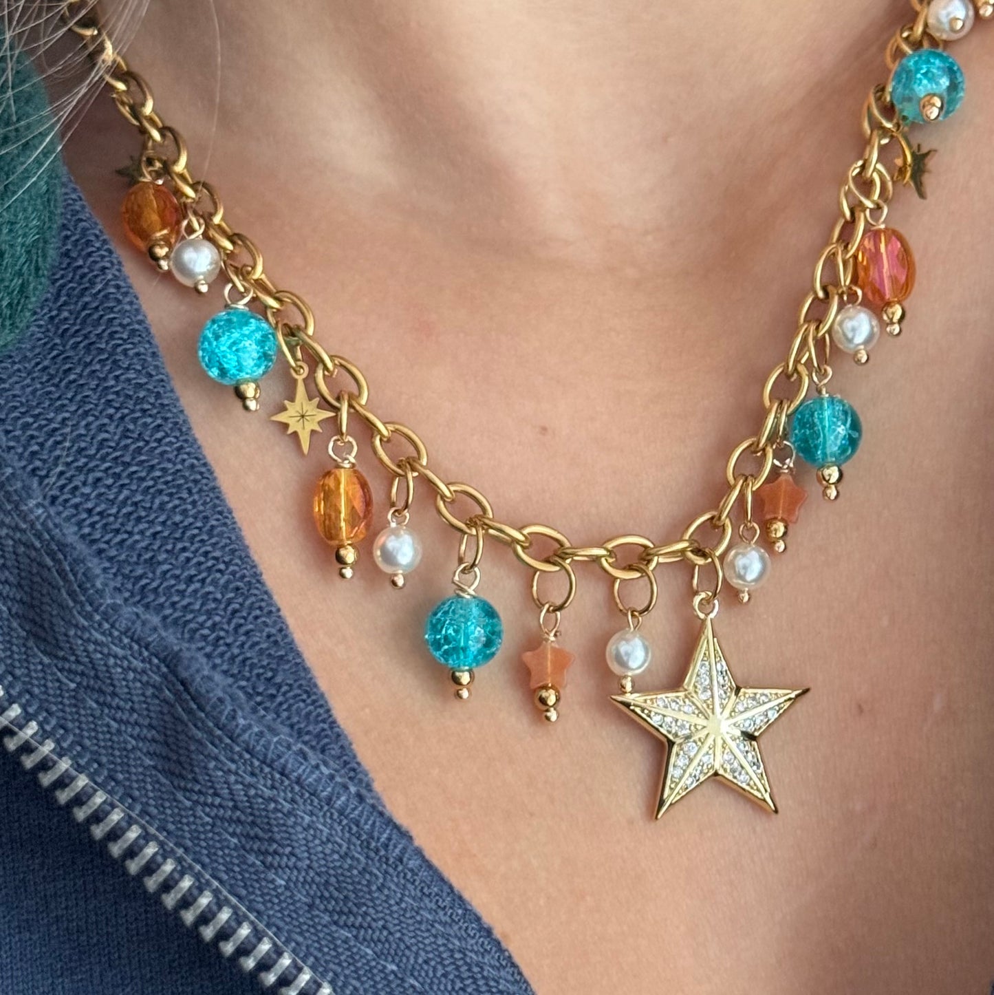 LIFE OF A SHOWGIRL NECKLACE
