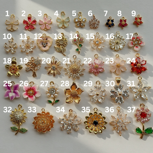 FLOWER CHARMS