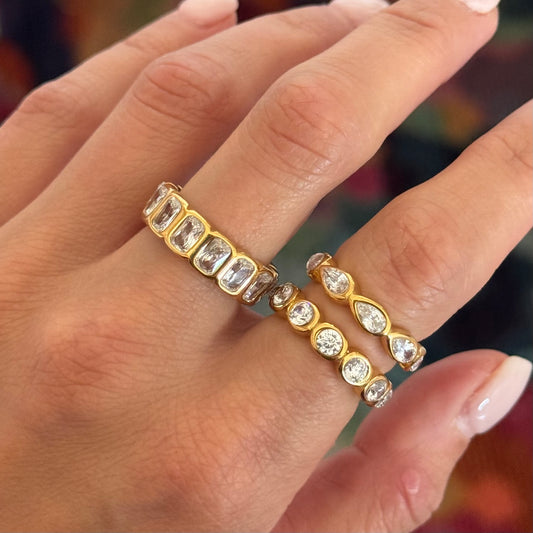 STAR CROSSED RING