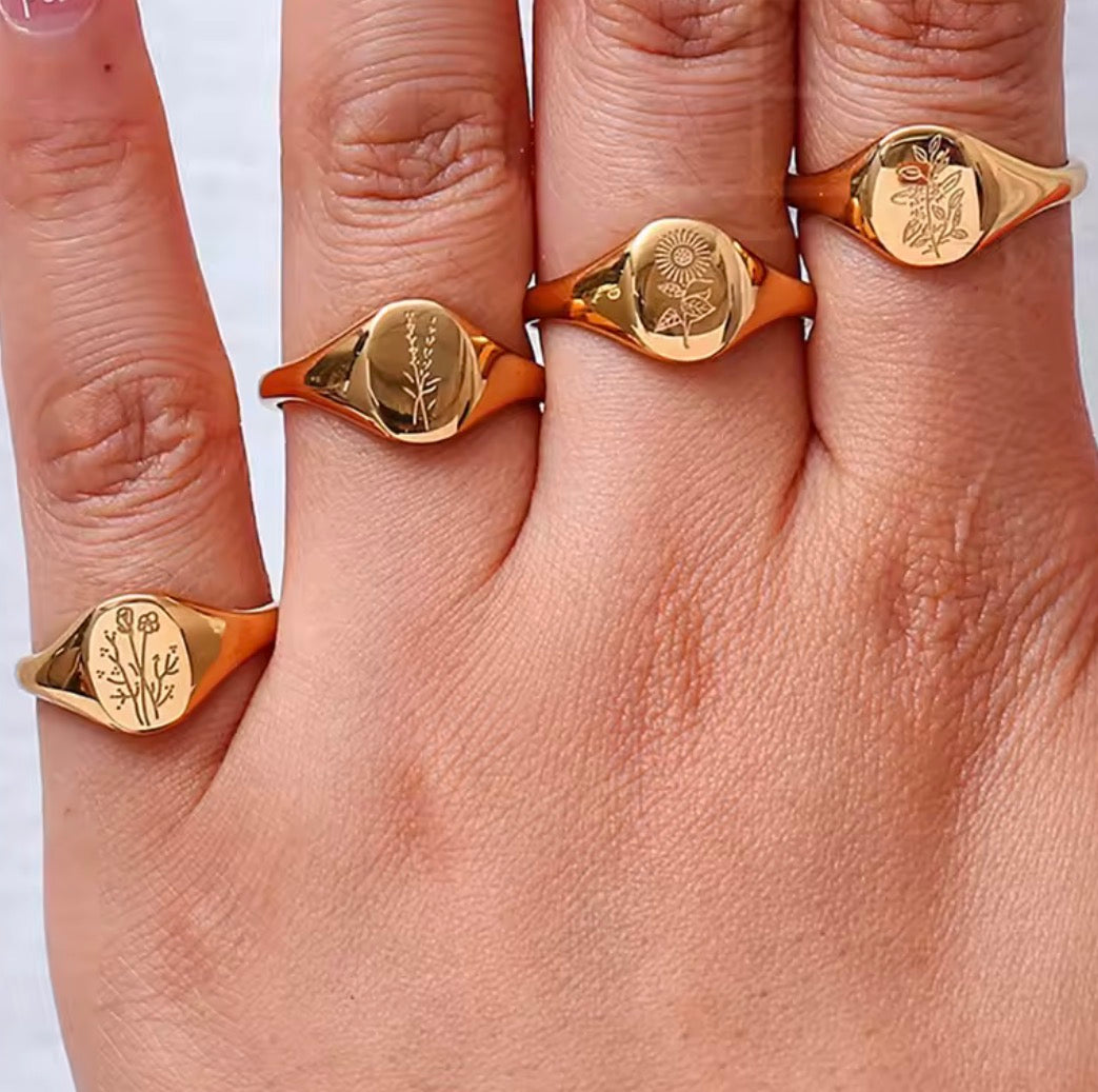 WILD FLOWER RING