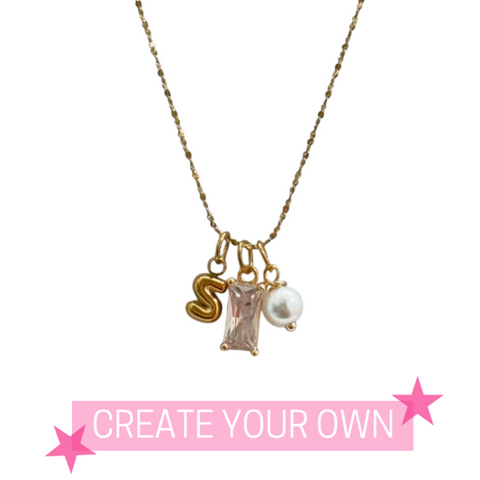 .THIN DANGLE CHARM NECKLACE