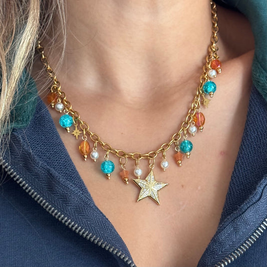 LIFE OF A SHOWGIRL NECKLACE