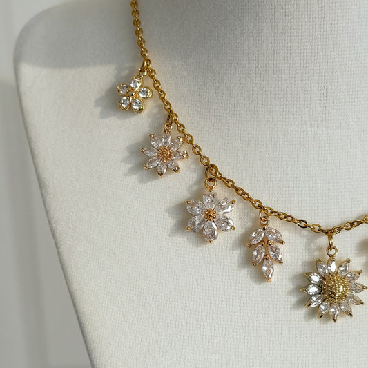 SECRET GARDEN CHARM NECKLACE