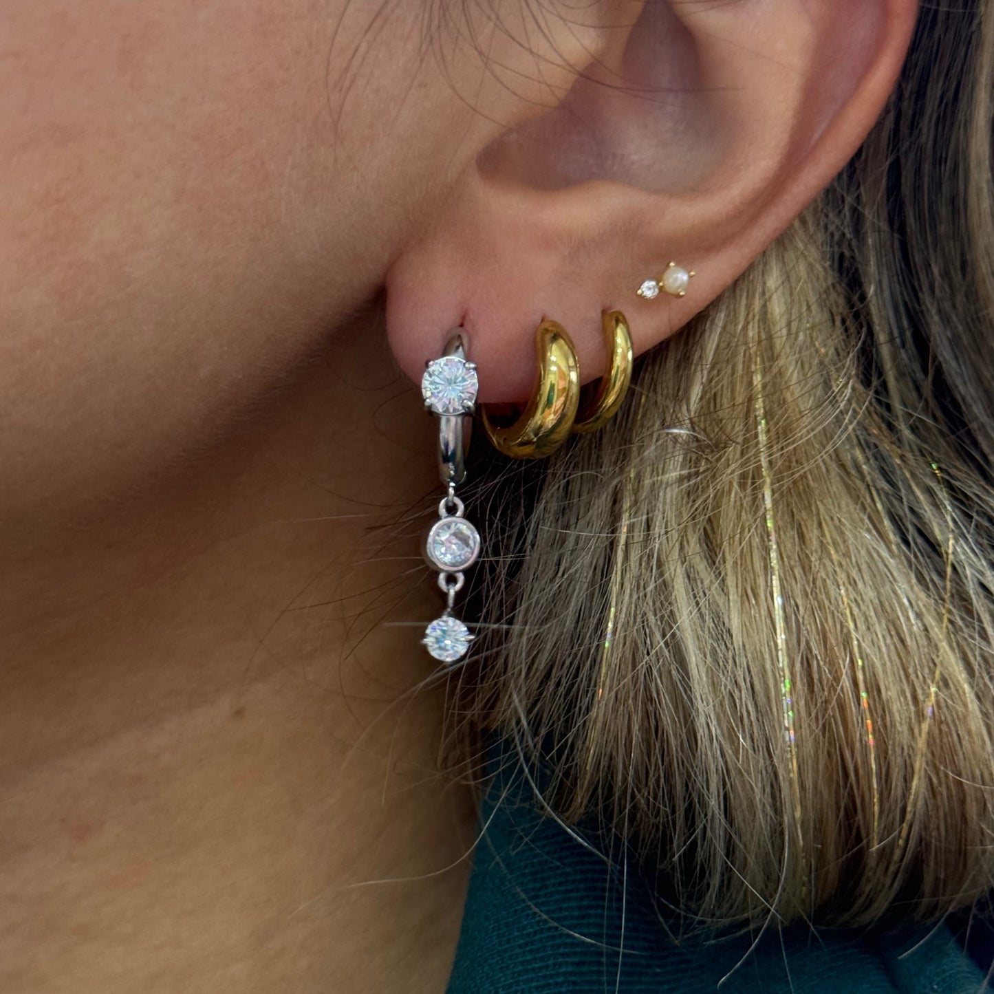 ACTUALLY SWEET HOOP EARRINGS