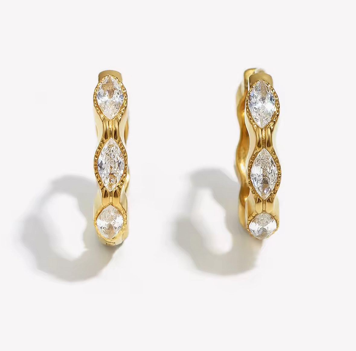I JUST WANT YOU HOOP EARRINGS