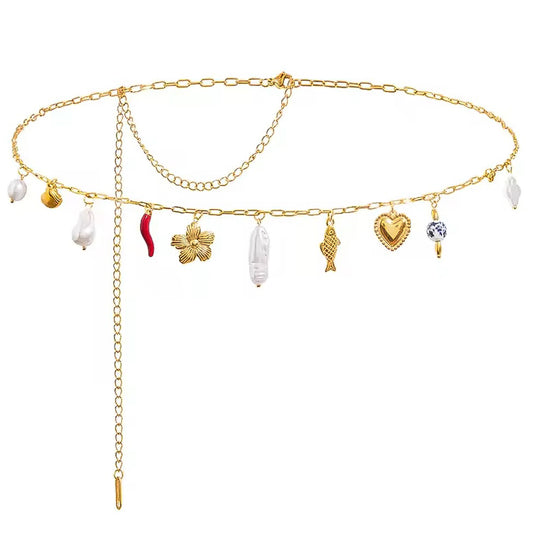 LET'S GO TO CANCUN WAIST CHAIN