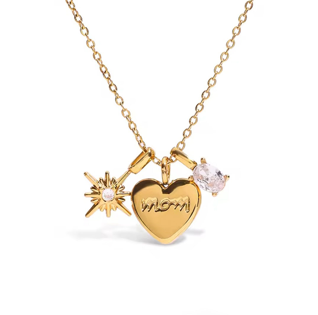 MOM CHARM NECKLACE