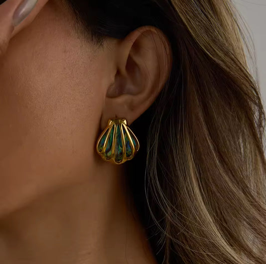 ABALONE SHELL EARRINGS