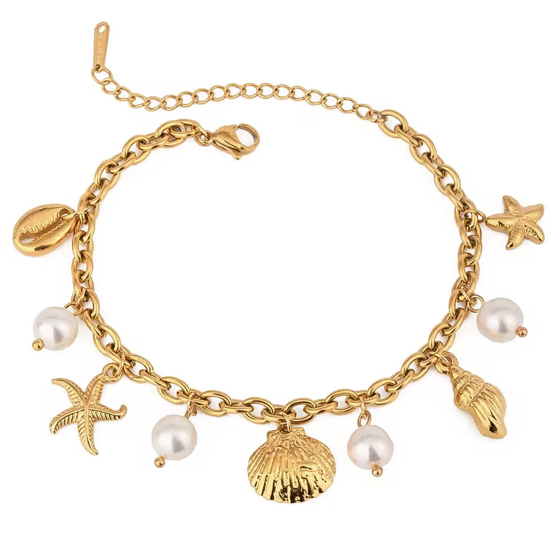 OCEAN FLOOR CHARM BRACELET