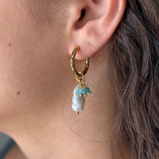 NASSAU HOOP EARRINGS