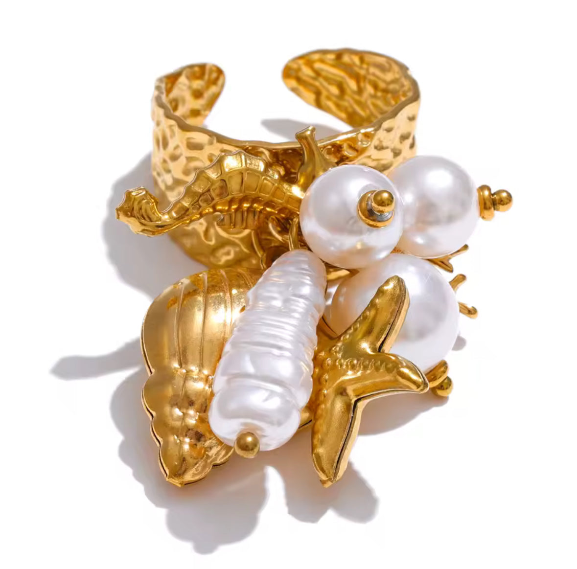 SHELL CLUSTER RING