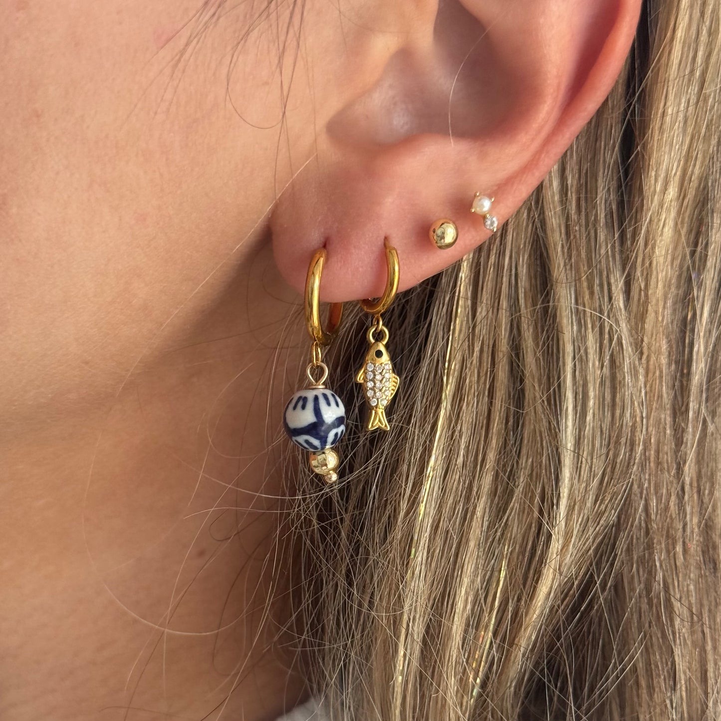 COASTAL HOOP EARRINGS