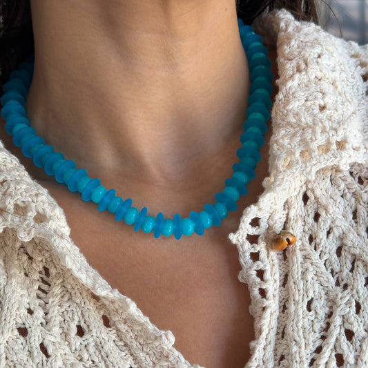 OCEAN CANDY BEADED NECKLACE