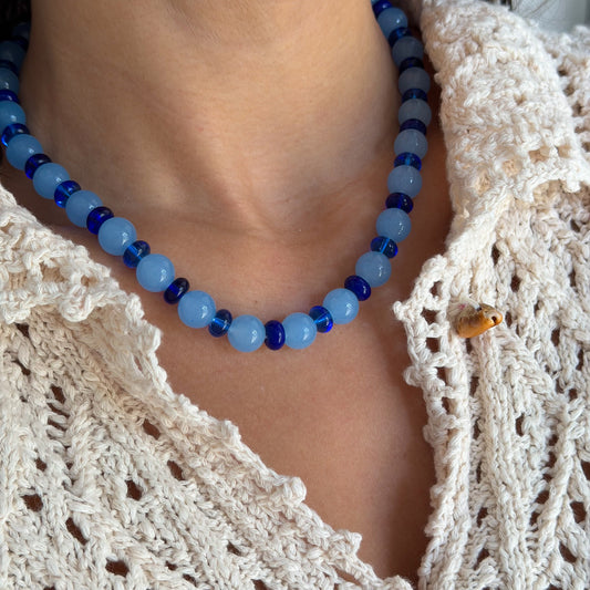 WAVES BEADED NECKLACE
