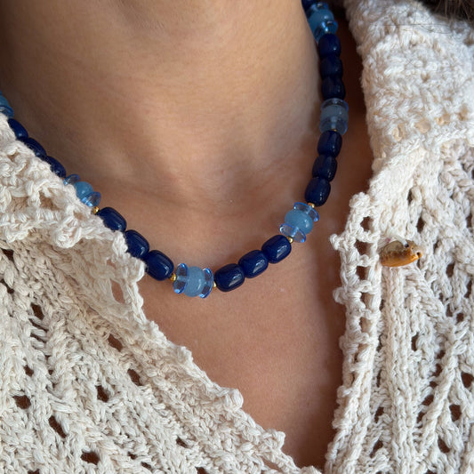 DEEP SEA BEADED NECKLACE