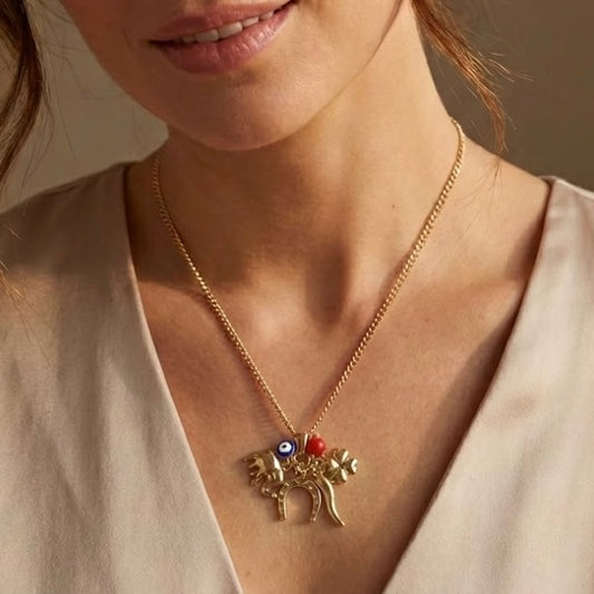 GOOD LUCK CHARM NECKLACE