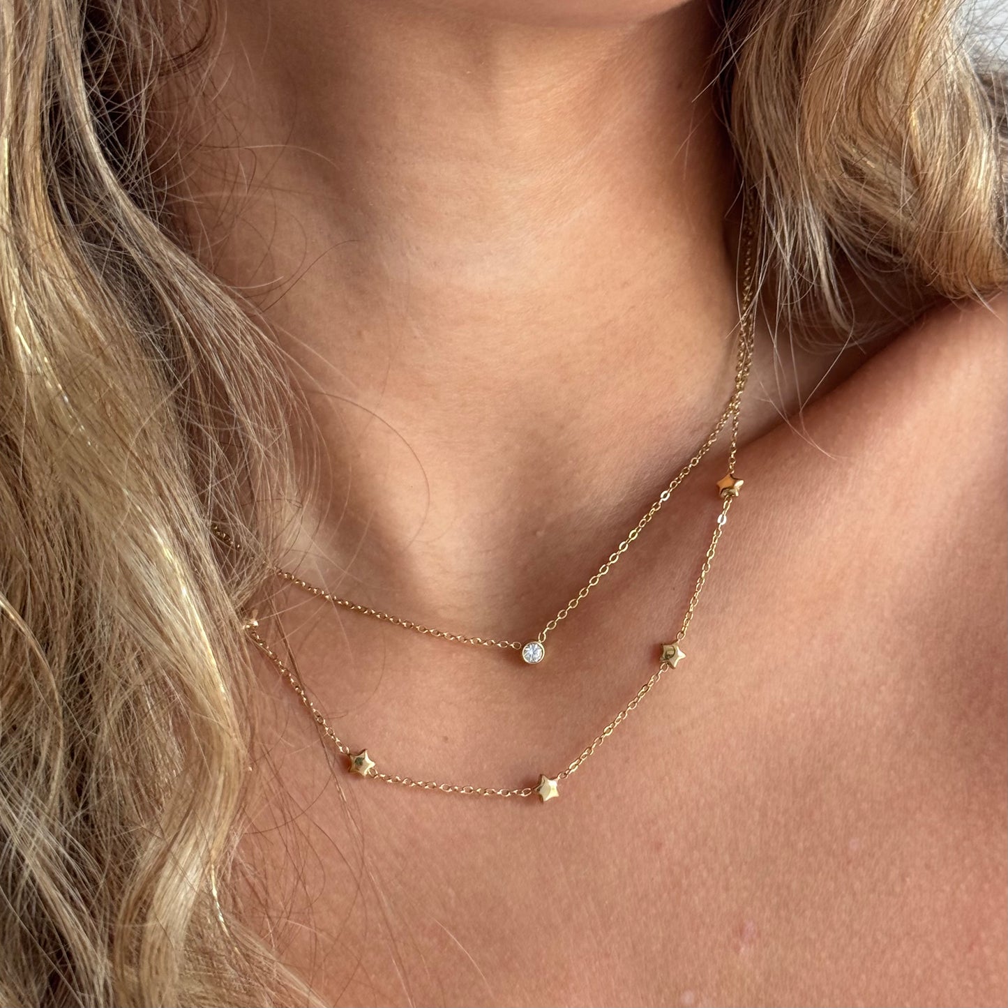 THE STARS WHO LISTEN LAYERED NECKLACE
