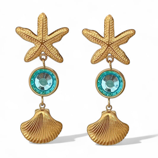AQUAMARINE EARRINGS