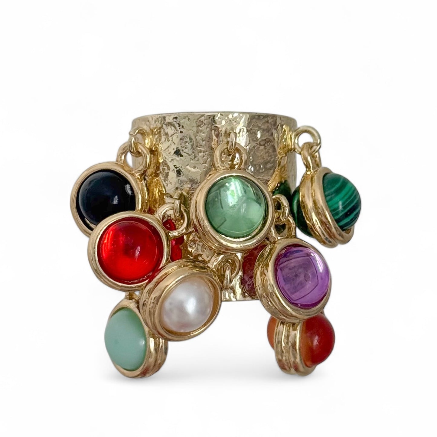 GEM CLUSTER RING
