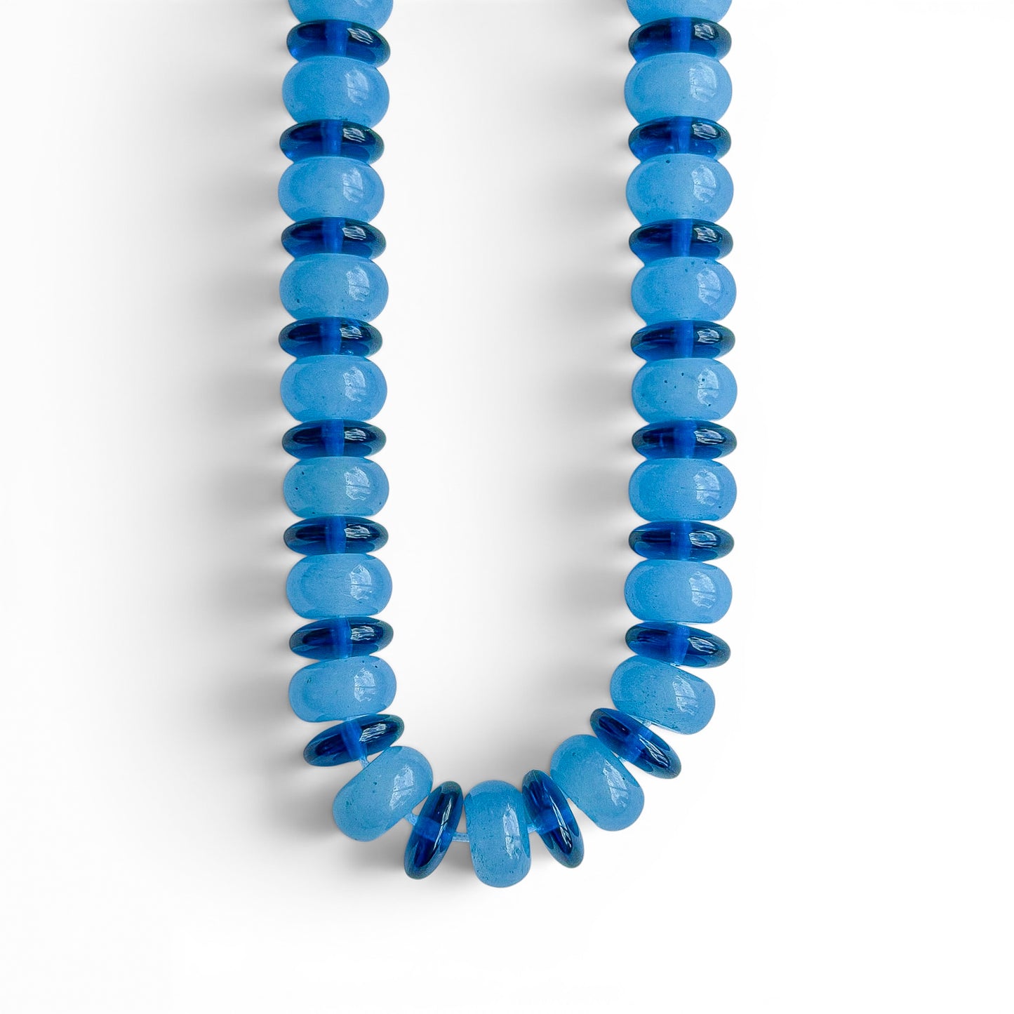 BLUEBERRY BEADED NECKLACE