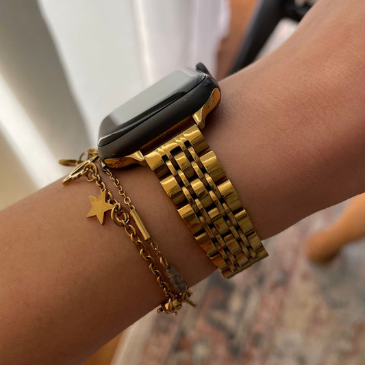 GOLD APPLE WATCH BAND