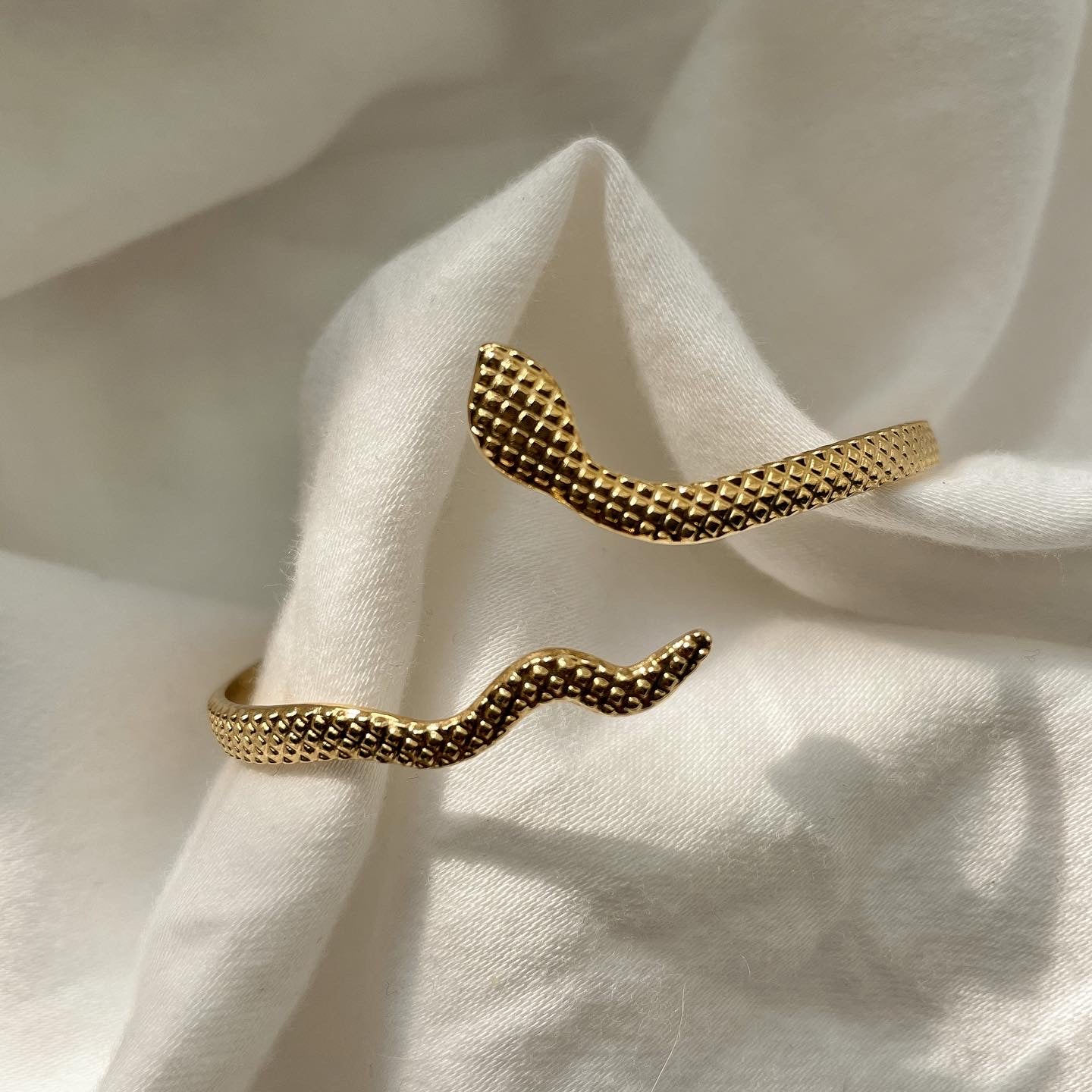 Gold Snake Bracelet