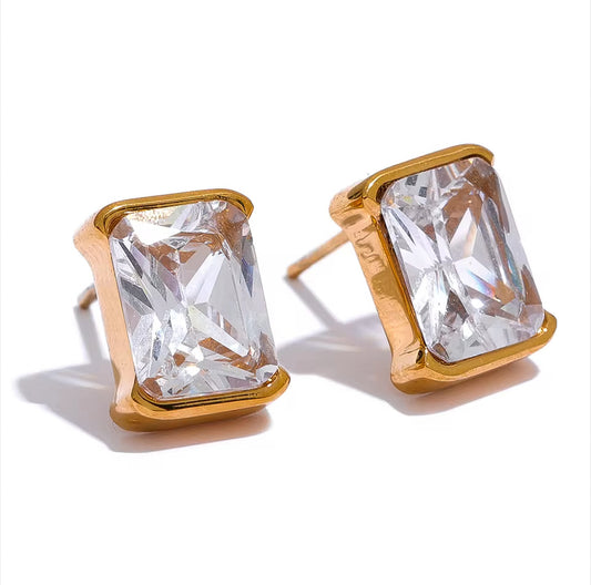 BEGIN AGAIN STUD EARRINGS