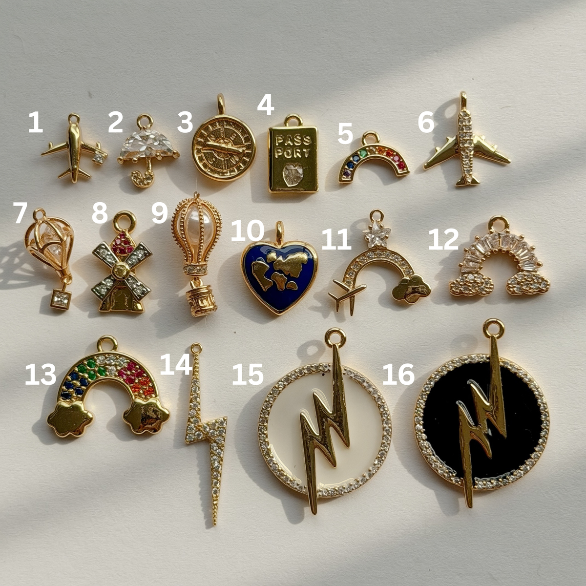 TRAVEL CHARMS