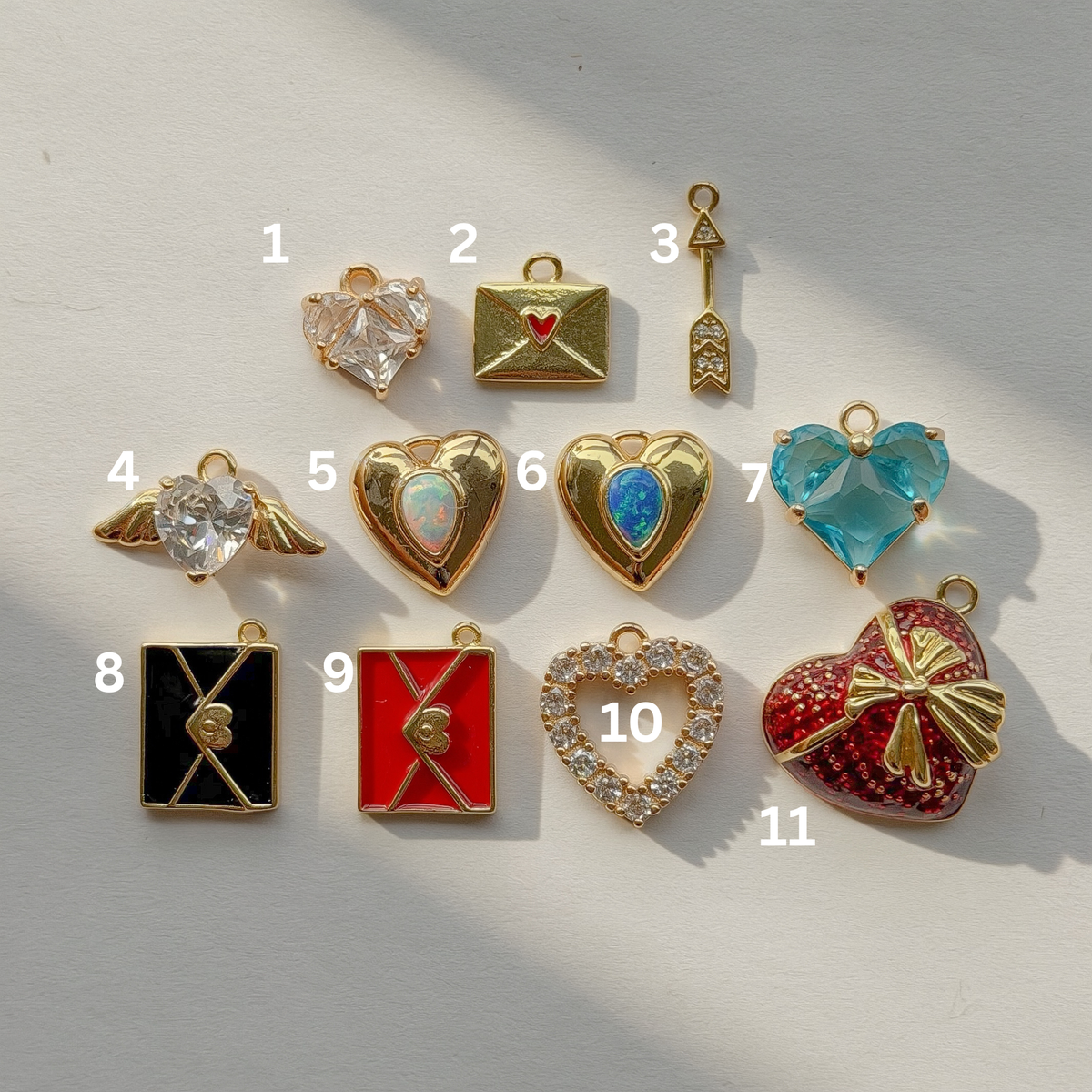 HEART CHARMS