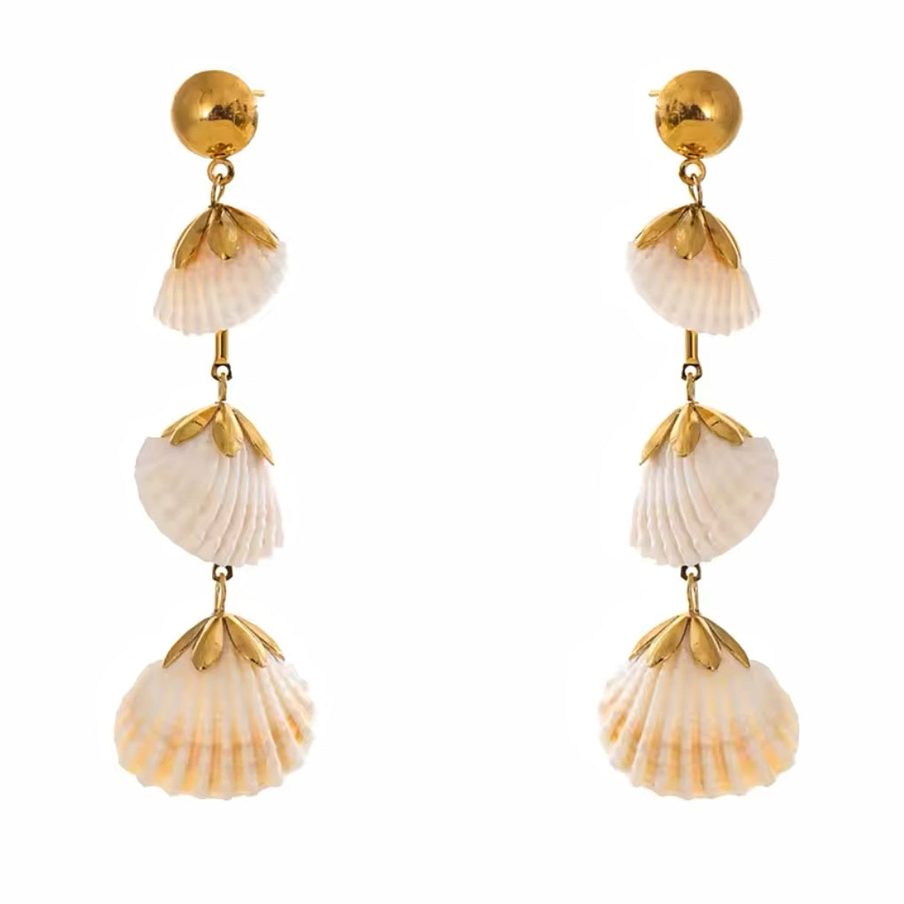 CERI SHELL EARRINGS