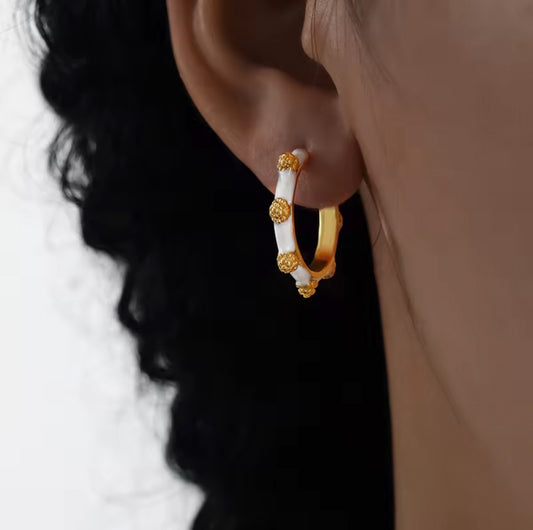 SUGAR HOOP EARRINGS