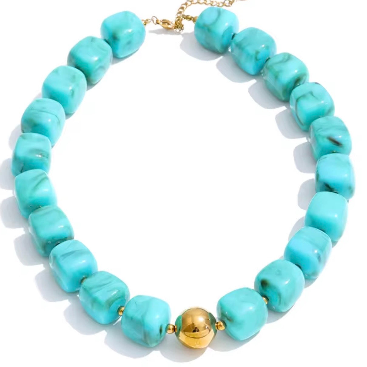 BORA BORA BEADED NECKLACE