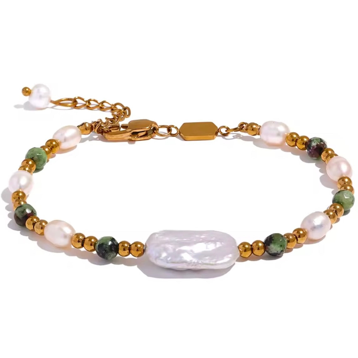 Forest Pearl Bracelet