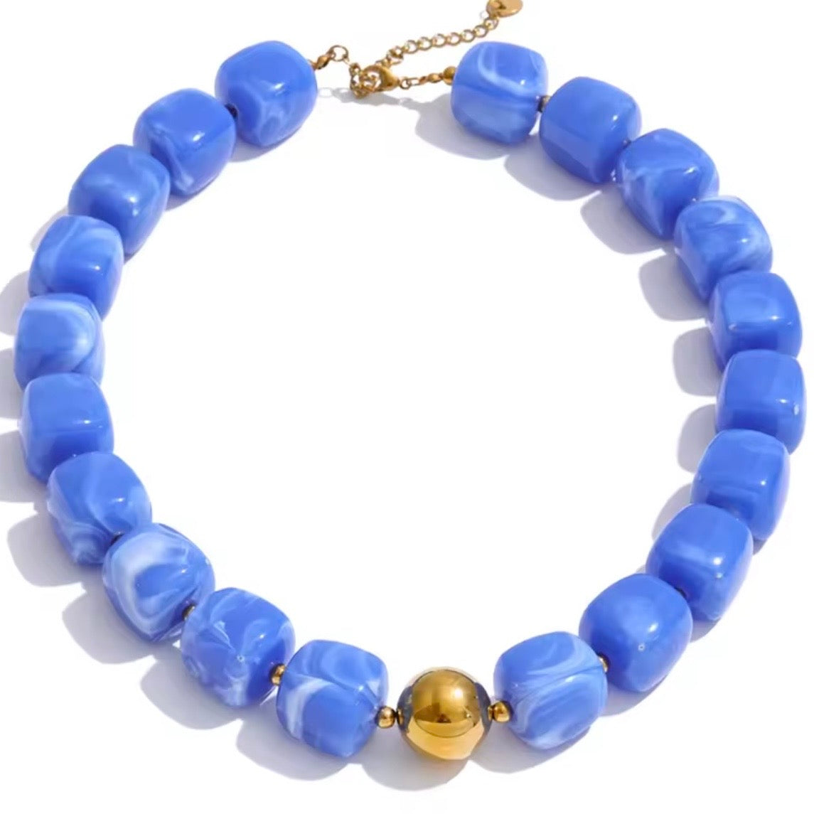 BORA BORA BEADED NECKLACE