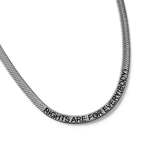RIGHTS ARE FOR EVERY(BODY) NECKLACE