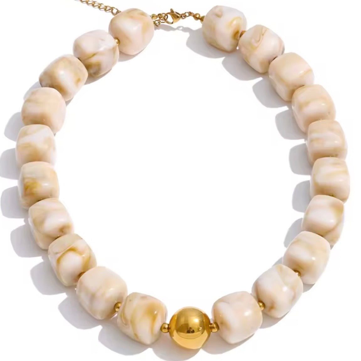 BORA BORA BEADED NECKLACE