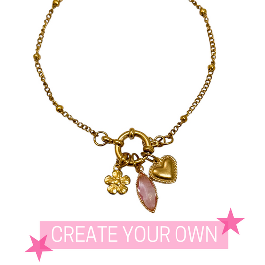THIN DETACHABLE CHARM BRACELET