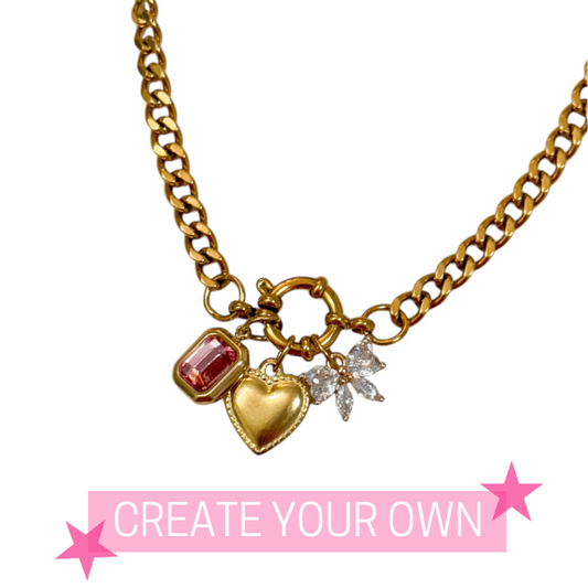 MID DETACHABLE CHARM NECKLACE