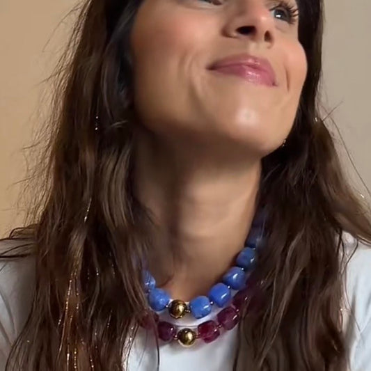 BORA BORA BEADED NECKLACE