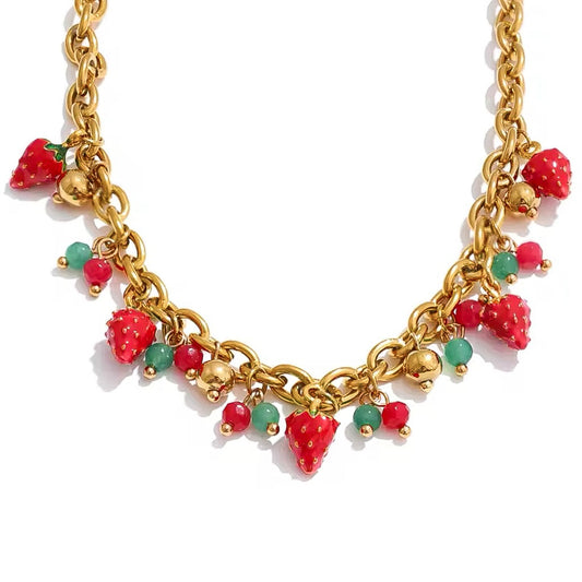 STRAWBERRY FIELDS NECKLACE