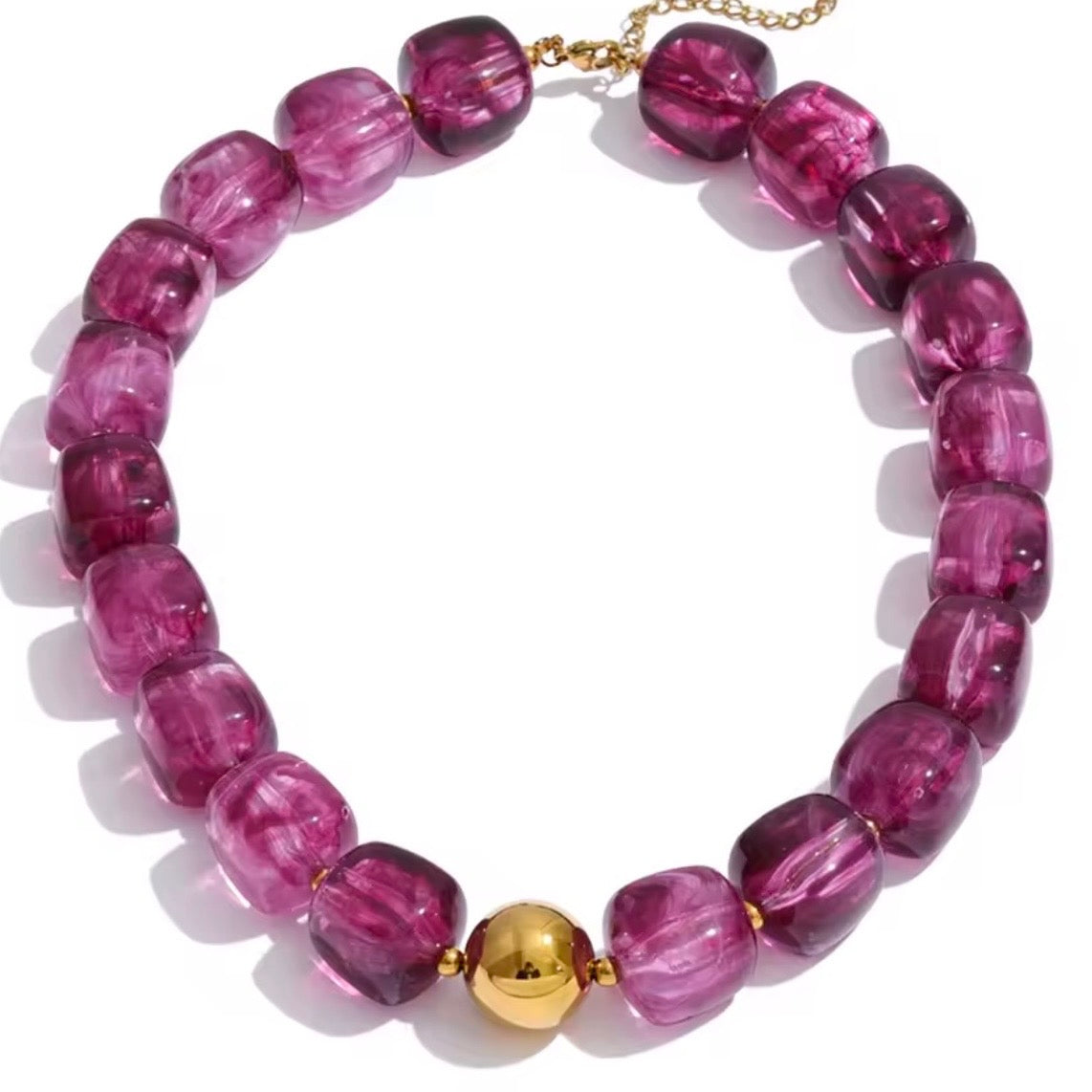 BORA BORA BEADED NECKLACE