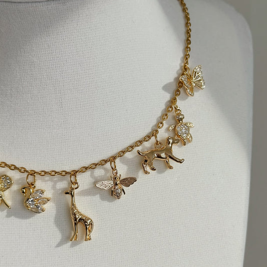 COEXIST CHARM NECKLACE