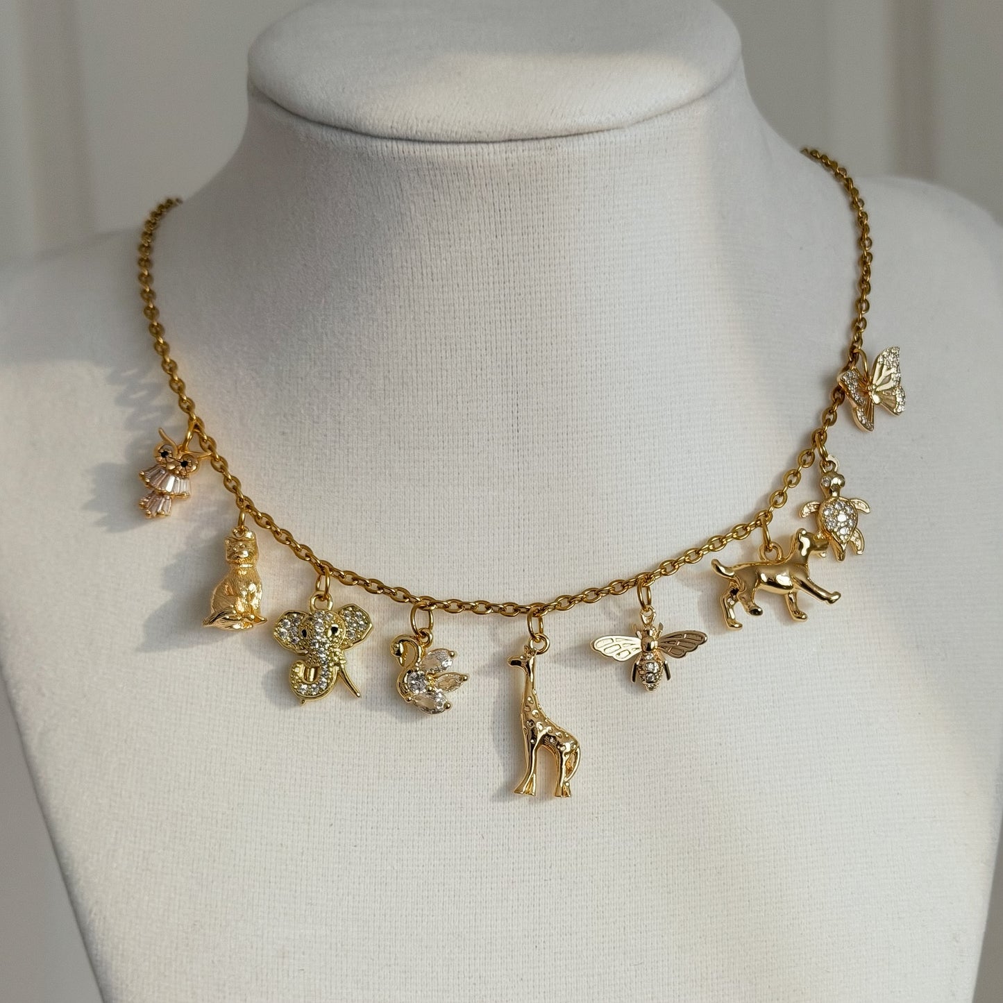 COEXIST CHARM NECKLACE