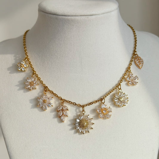 SECRET GARDEN CHARM NECKLACE