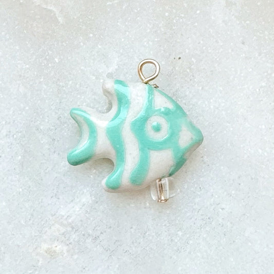 CERAMIC FISH CHARM