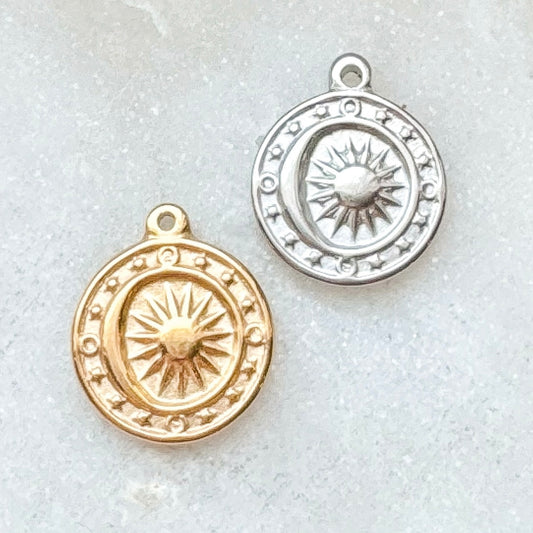 MOON, SUN + STARS CHARM