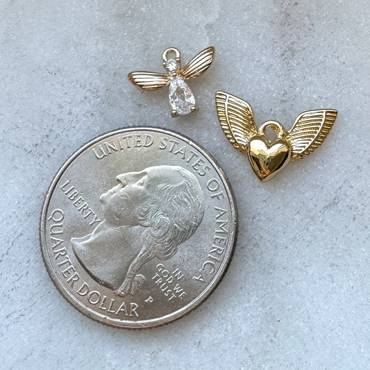 ANGEL WING CHARM