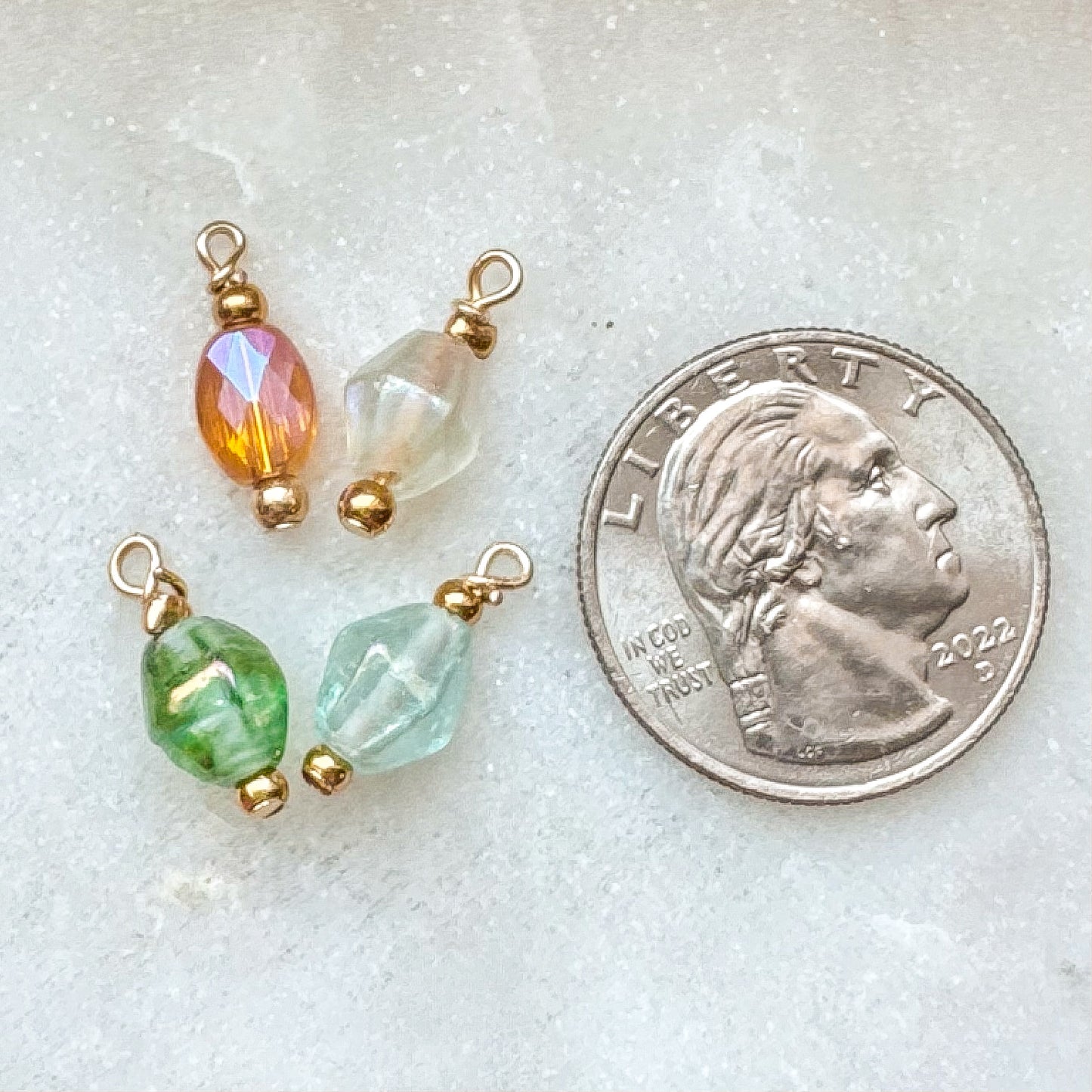 GLASS BEAD CHARM